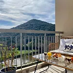 アパート Luxe Vue Et Collines Avec Piscine Mandelieu