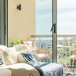 アパート Luxe Vue Et Collines Avec Piscine Mandelieu